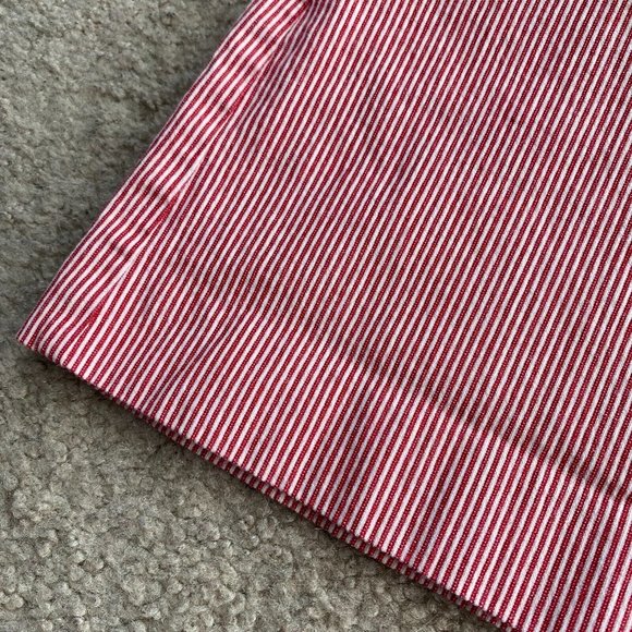 Theory 0 Multicolor Striped Mini Skirt Side Waist Button Adjustments - Picture 9 of 12